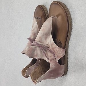 Very G Dusk Pink Canvas Thong Sandals Size 10